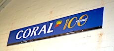 Cheltenham station sign