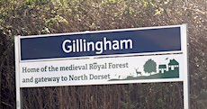Gillingham station sign