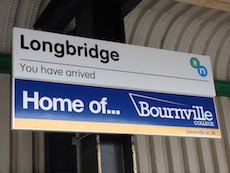 Longbridge station sign