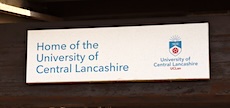 Preston station sign